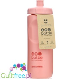 SmartShake EkoBottle Squeeze, Burnt Pink 500ml - bidon / butelka na wodę z ekologicznego tworzywa sztucznego
