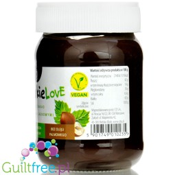 CD VeganLove 350g - sugar free & no palm oil dark chocolate & hazelnut spread