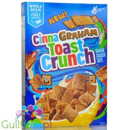 General Mills CinnaGraham Toast Crunch (CHEAT MEAL) - cynamonkowe płatki śniadaniowe  (Kanada)