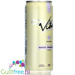 Collagen Vibe Mango & Passionfriut - napój  z kolagenem i witaminami B, zero kcal, Mango & Marakuja