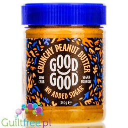 Good Good Peanut Butter Crunchy - miazga z orzechów ziemnych z inuliną i olejem arachidowym