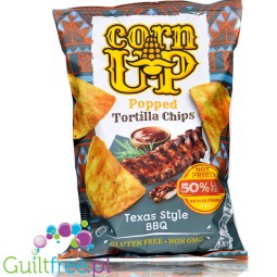 CornUp Popped Tortilla Chips Texas Style BBQ 60g