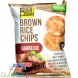 RiceUp Barbecue 25g - ultra chrupiące chipsy o smaku BBQ z brązowego, pełnoziarnistego ryżu
