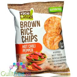 copy of RiceUp thin Hot Chili Pepper 25 g flavored whole-grain thin brown rice chips