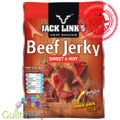 Jack Links Beef Jerky - słodko-pikantna suszona wołowina