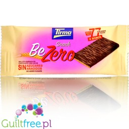 BeZero Snack Chocolate con Leche 77kcal - zbożowy wafelek w mlecznej czekoladzie bez cukru