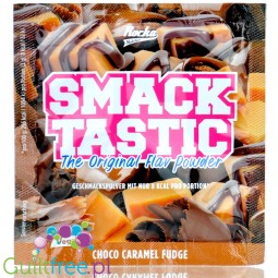 Rocka Nutrition Smacktastic Choco Caramel Fudge 15g - wegański słodzący aromat czekoladowo-karmelowy w proszku saszetka