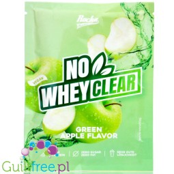 Rocka Nutrition No Whey Clear Green Apple 18g - wegańska odżywka białkowa na hydrolizacie saszetka