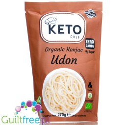 Keto Chef Organic Konjac Udon - odour fee, gluten free shirataki pasta