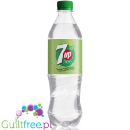 7up Free - carbonated low-calorie drink,0.5L, sugar free
