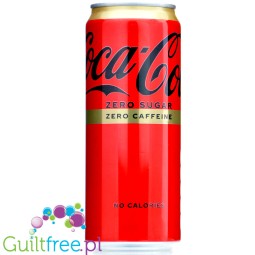 Coca Cola Zero Sugar & Zero Caffeine - CocaCola bez kofeiny, cukru i kalorii w puszce 330ml