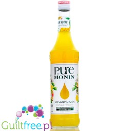 Monin Pure Non Sucré sugar free syrup, Mango Passion Fruit 0,7L UE