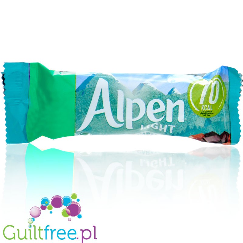 Alpen Light Salted Caramel 70kcal - lekki batonik zbożowy o smaku solonego karmelu