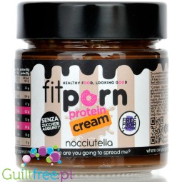 FitPrn Crema Proteica al Nocciutella - proteinowy krem kakaowo-orzechowy bez dodatku cukru