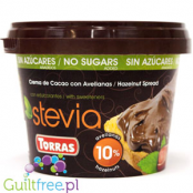 Torras no added sugar chocolate & hazelnut spread with stevia
