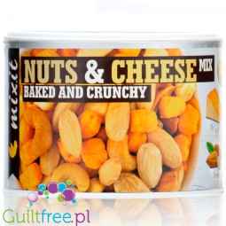 Mixit Nuts & Cheese Mix - migdały i nerkowce z cheddarem i serem red leicester