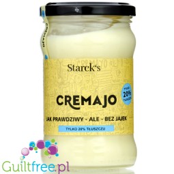 Starck's Cremajo - niskokaloryczny wegański majonez niskotłuszczowy bez jajek, tylko 20%  tłuszczu
