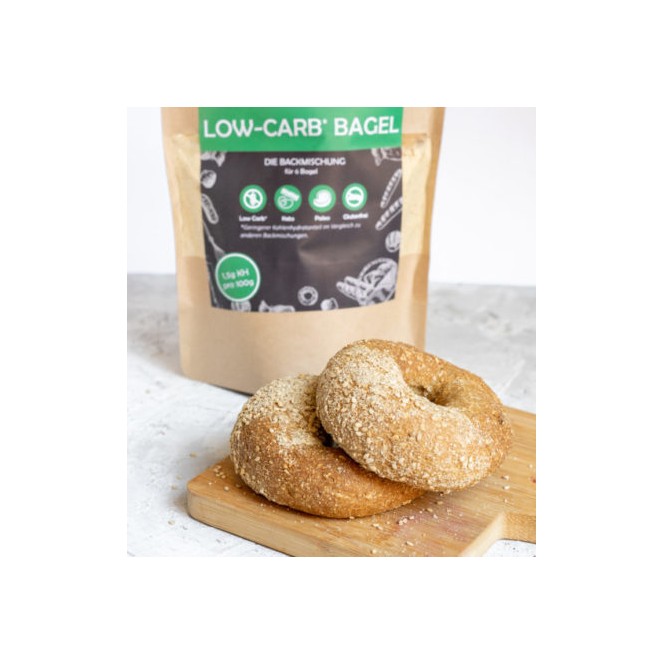 Simply Keto Bagels Backmischung - low-carbohydrate, baking mix