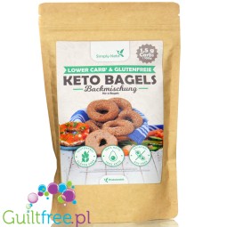 Simply Keto Bagels Backmischung - low-carbohydrate, baking mix