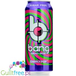 Bang Swirly Pop 500ml UE - napój energetyczny bez cukru z BCAA