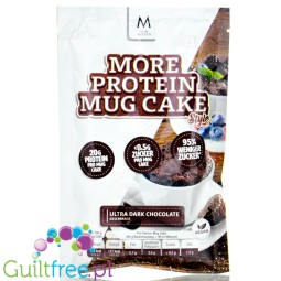 More Nutrition Protein Mug Cake Ultra Dark Chocolate - proteinowa babeczka z kubeczka (ciemna czekolada) 20g białka