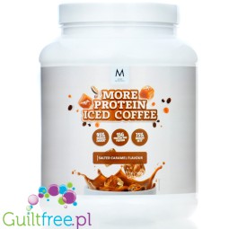 More Nutrition Protein Iced Coffee Salted Caramel - mrożona kawa proteinowa 15g białka & 95kcal, smak Solony Karmel