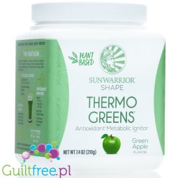 Sunwarrior Shape Thermo Greens, Green Apple - antioxidant metabolic ignitor