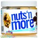 Nuts 'N More Cookies 'n Cream - Masło Orzechowe z ksylitolem i białkiem WPI, z kawałkami ciasteczek