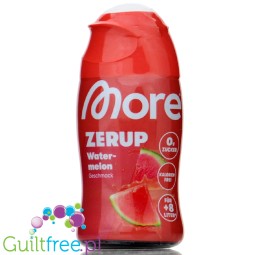 More Nutrition Zerup Watermelon na 8L - skoncentrowany syrop do wody bez cukru i kalorii, Arbuz
