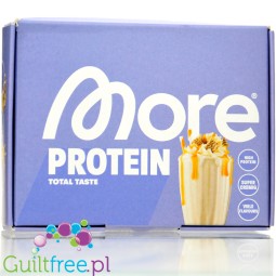 More Nutrition Total Protein MIX of Flavors 5 x 25g - protein powder sample pack, 5 various flavors