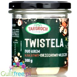 Targroch Twistela 300g - pasiasty krem kakaowo-orzechowo-mleczny bez dodatku cukru
