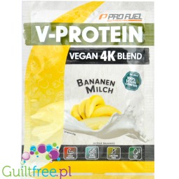 Pro Fuel V-Protein 4K Banana Milk 30g, vegan protein powder