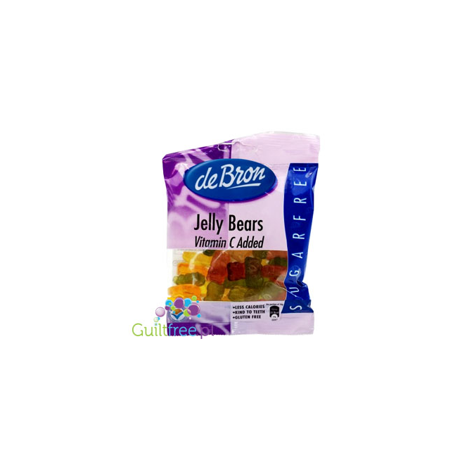 De Bron Jelly Bears Vitamin C added sugarfree 