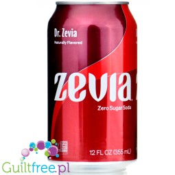 Dr Zevia - 100% naturalny napój bez kalorii ze stewią
