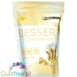 CNP Dessert Vanilla - mus proteinowy, 127kcal & 24g białka, smak Lody Waniliowe