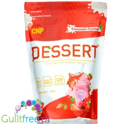 CNP Dessert Strawberry - high protein dessert 24g protein, 10 servings