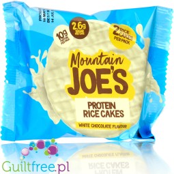 Mountain Joe's Protein Rice Cakes White chocolate