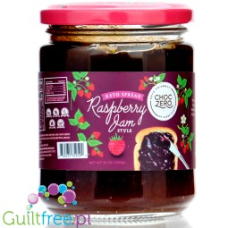 Choc Zero Keto Raspberry Spread - keto sugar-free raspberry jam with resistant starch