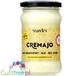 Starck's Cremajo 40% - niskokaloryczny wegański majonez niskotłuszczowy bez jajek, tylko 40%  tłuszczu
