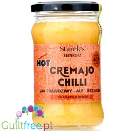 Starck's Cremajo Chilli 40% - niskokaloryczny, pikantny wegański majonez niskotłuszczowy bez jajek