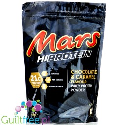 Mars Hi-Protein Whey Chocolate & Caramel 455g - odżywka białkowa