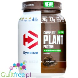 Dymatize Complete Plant Protein Creamy Chocolate - wegańska odżywka białkowa bez soi i glutenu, 26g białka