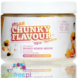 More Nutrition Chunky Flavor Mango Kokos Mochi 250g - wegański aromat w proszku, ciasteczko ryżowe Mango & Kokos