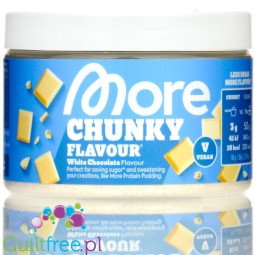 More Nutrition Chunky Flavor Pure White Chocolate  150g