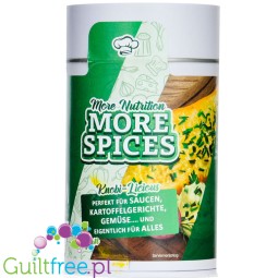 More Nutrition More Spices KnobiLicious - wegańska przyprawowa posypka smakowa z czosnkiem i ziołami