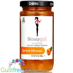 SkinnyGirl Apricot Mimosa - niskokaloryczny dżem morelowy bez cukru 58kcal