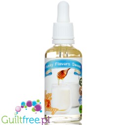 Funky Flavors Sweet Milk & Honey concentrated calorie free food flavor