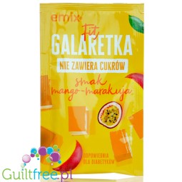 Emix Fit Mango-Passionfruit flavored sugar-free jelly instant
