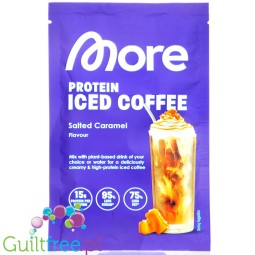 More Nutrition Protein Iced Coffee 25g sachet Salted Caramel