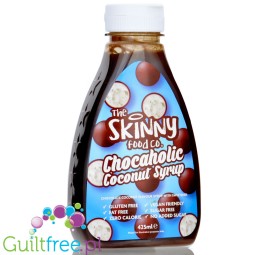 Skinny Food Zero Chocaholic Coconut - syrop zero kalorii bez cukru, smak Czekolada & Kokos